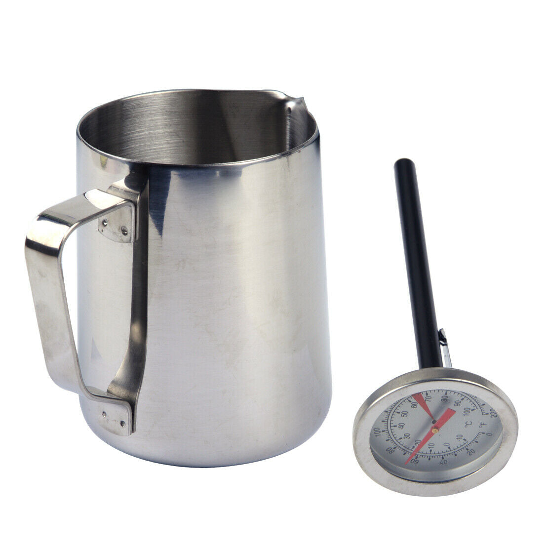 350ml Stainless Steel Pitcher Frother Jug Cup Latte Art Coffee Milk Frothing An