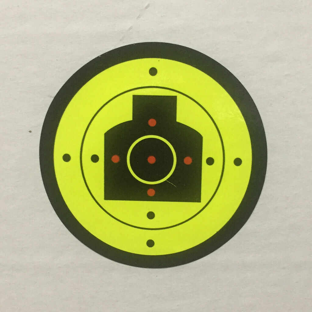 100x Reactive  Shooting Paper Target Shooting Training Practice