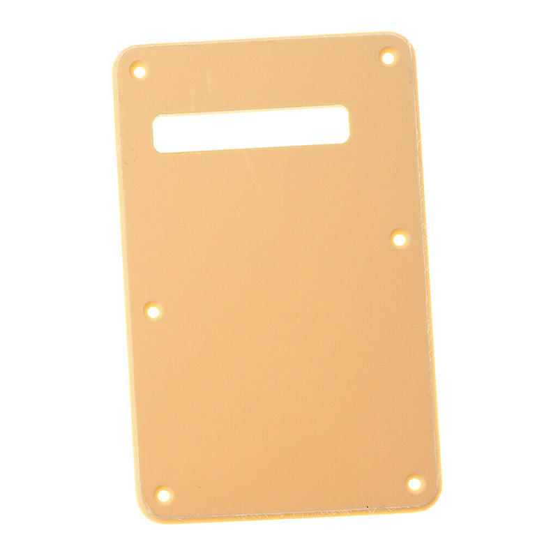 Guitar Backplate Back Plate for ST SQ Electric Guitar Beige