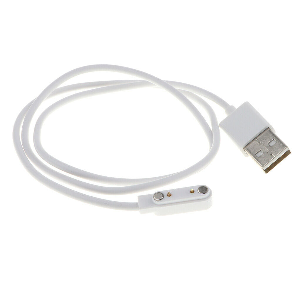 USB Magnetic Charging Cable Charger For 2 Pin Smart Watch 7.62mm