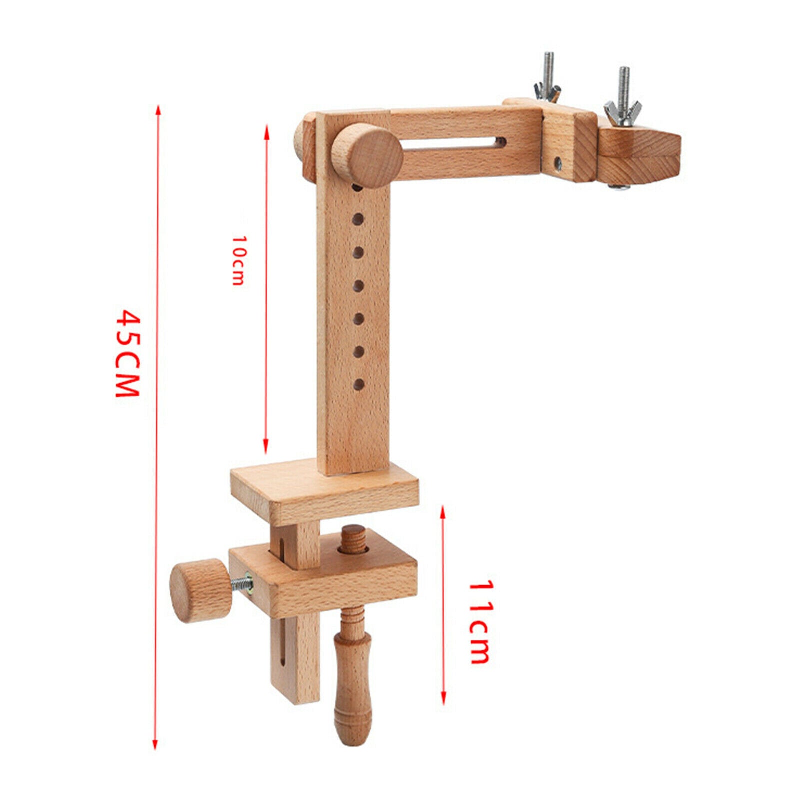 Cross Stitch Frame Clamps Desk Stand Embroidery Hoop Holder Needlework