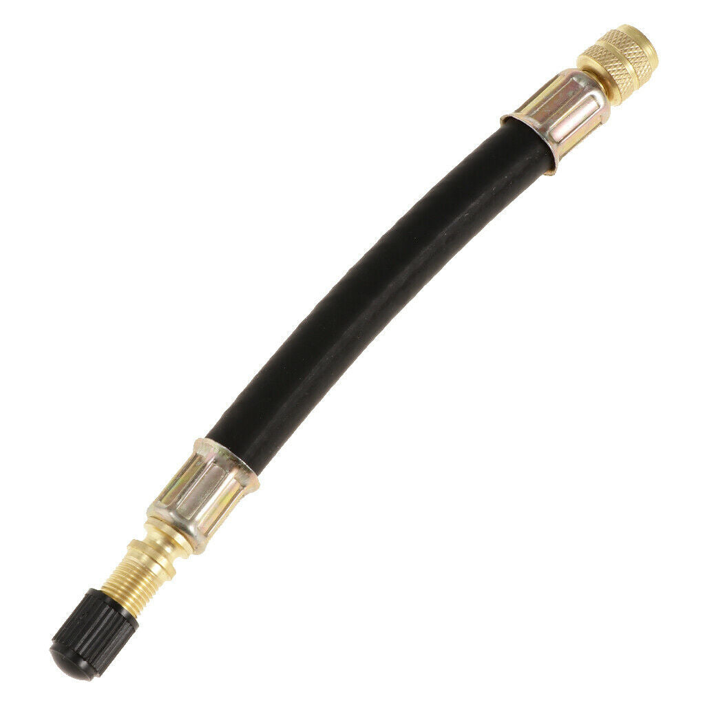 Truck Bus 140mm Long Flexible Tire Tyre Valve Extension Adaptor with Black