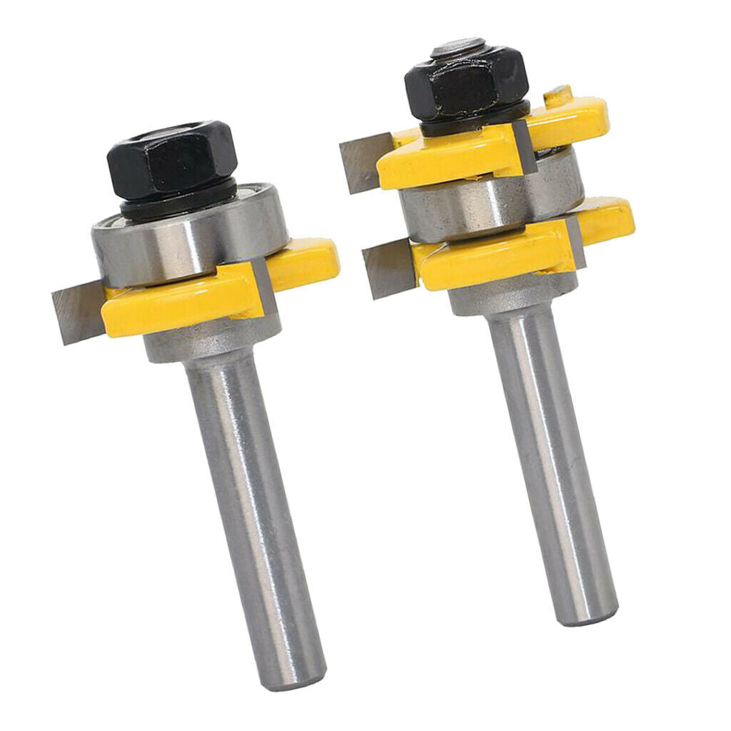 3/4inch 2 Bit Tongue and Groove Router Bit - 5/16 Shank