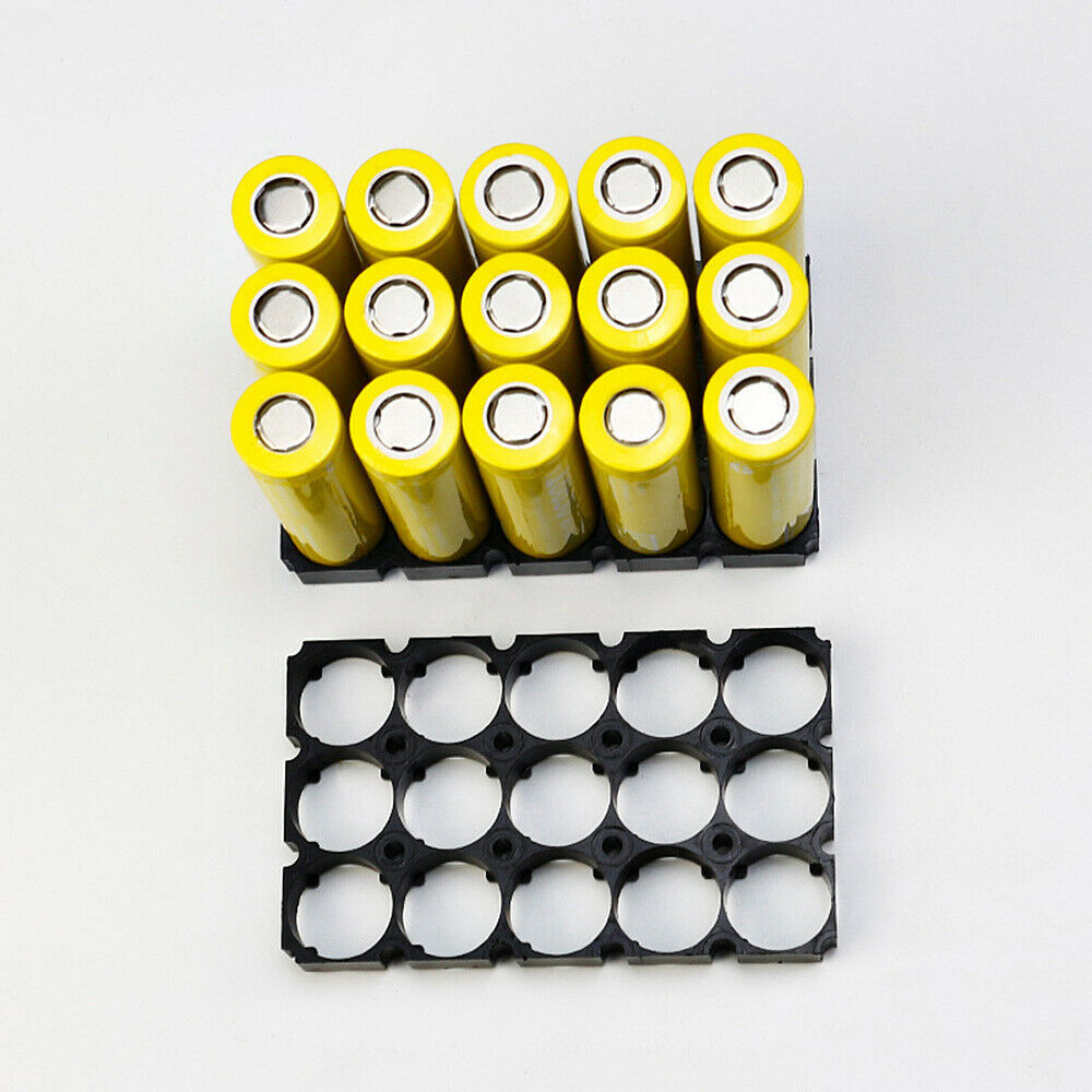5Pcs 3X5 Cylindrical Lithium Battery Holder Bracket Spacer Frame Radiating