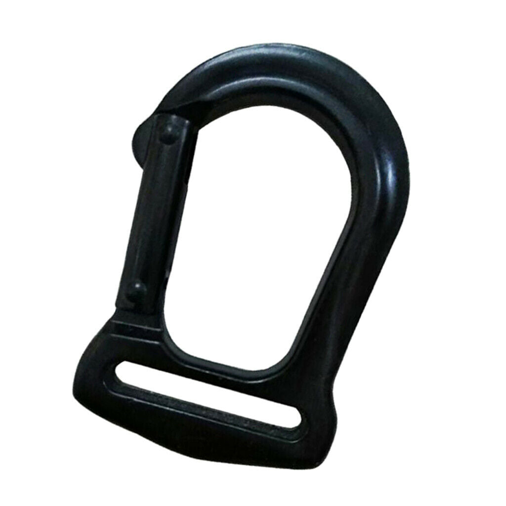 Outdoor Snap Hook Spring Gate Sling Clip Quick Release Webbing Strap Buckle