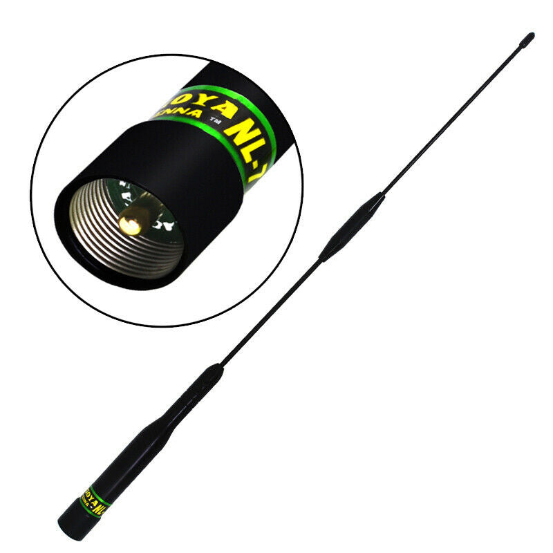 NL-77B Dual Band 144/430MHz High Gain 2.15/5.0 39cm Mobile Car Radio Antenna