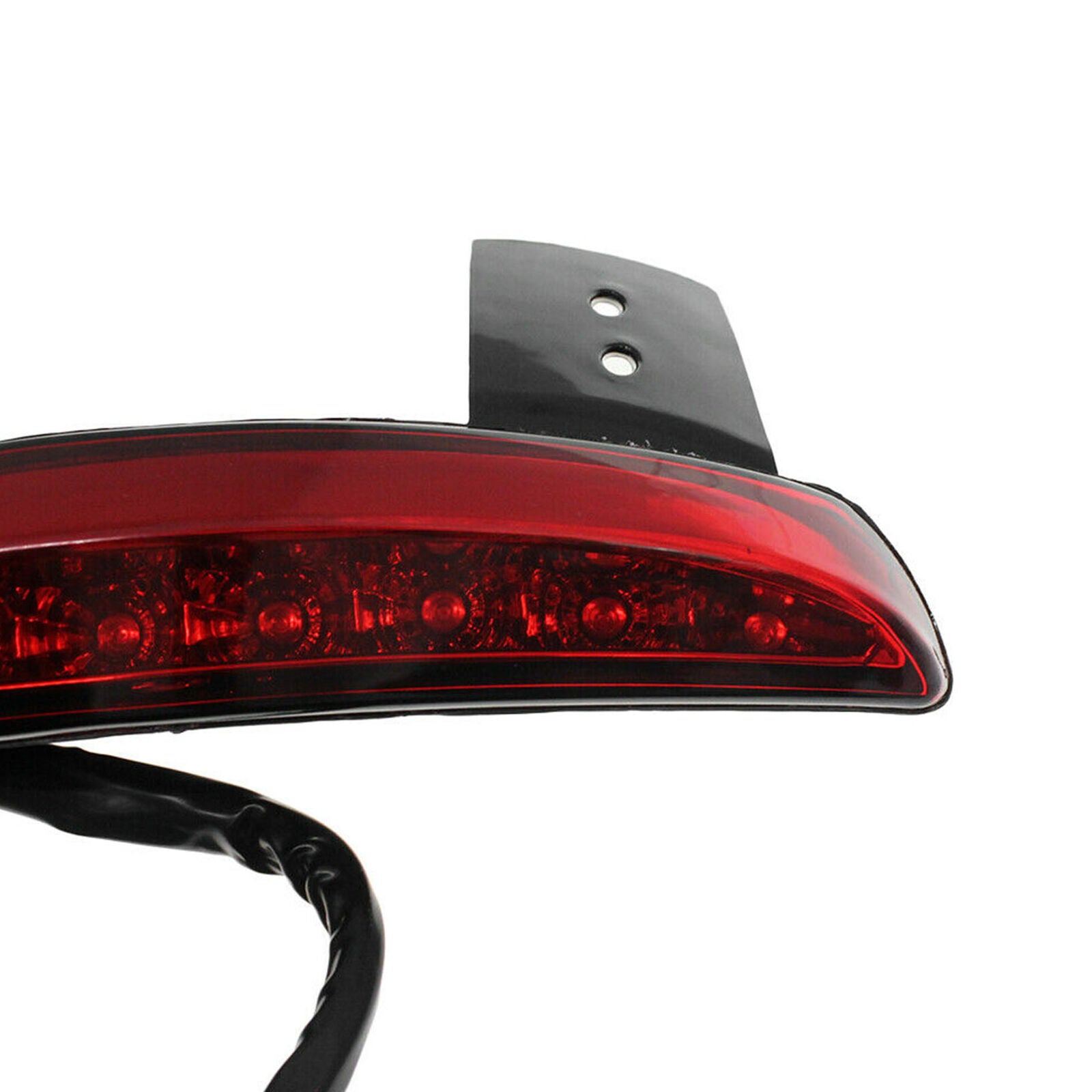 New Led Motorcycle Tail Light Cafe Racer Rear Fender Edge Brake 1x