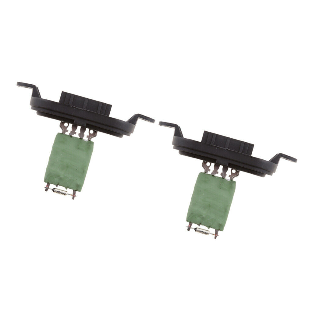 2x Car Heater Blower Fan Motor Module Resistor for Volkswagen T5 TRANSPORTER