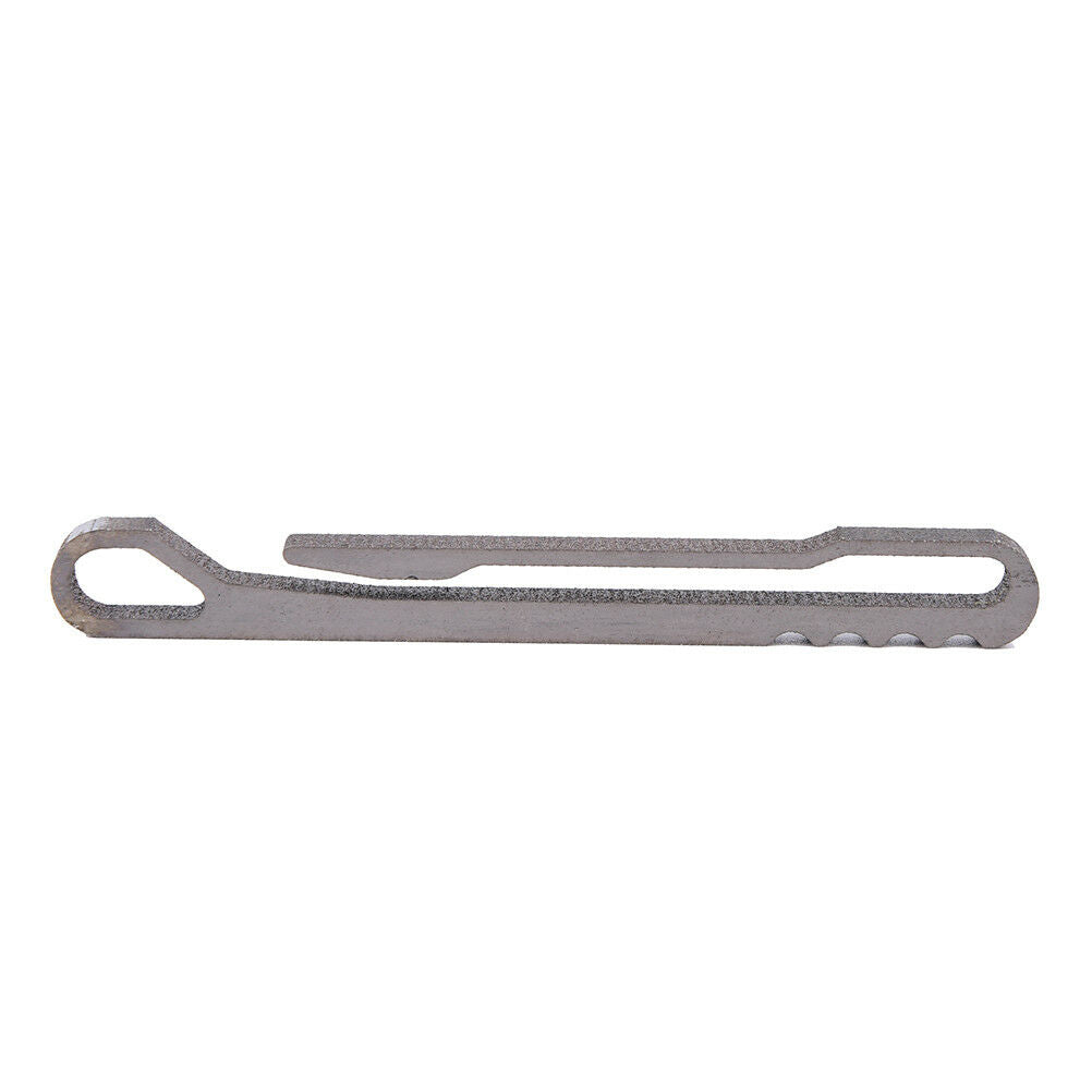 1pc Multi Utility EDC Tool Titanium Alloy Hanging Buckle Quick draw Key R.l8
