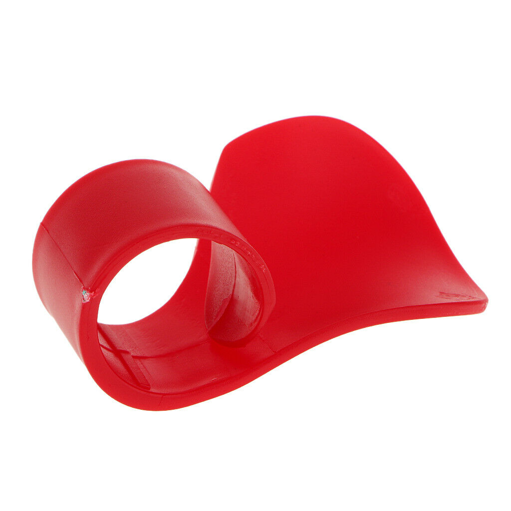 Motorcycle Throttle Assist Clip Clamp Wrist Rest Cruise Control Grips Red