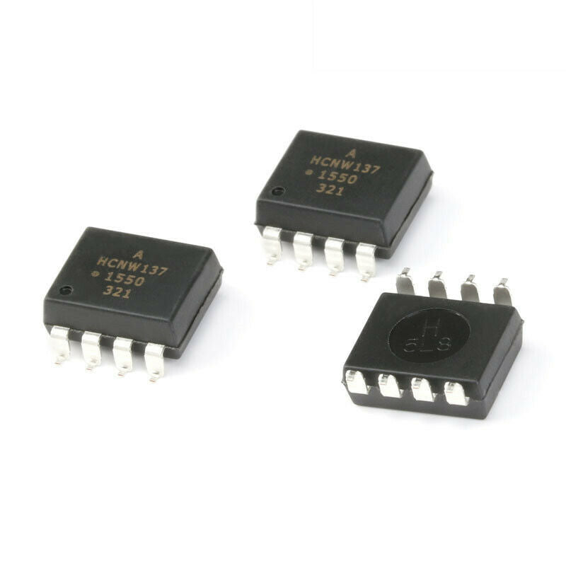 1pcs SMD Optocoupler HCNW137-500E SMD-8 High CMR compatible with high speed TTL