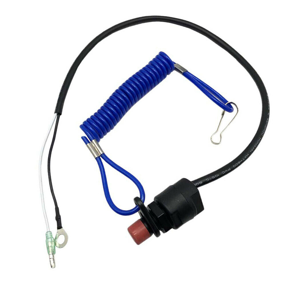 3x Boat Engine Safety Cut off Kill Stop Switch Lanyard for Yamaha Outboard