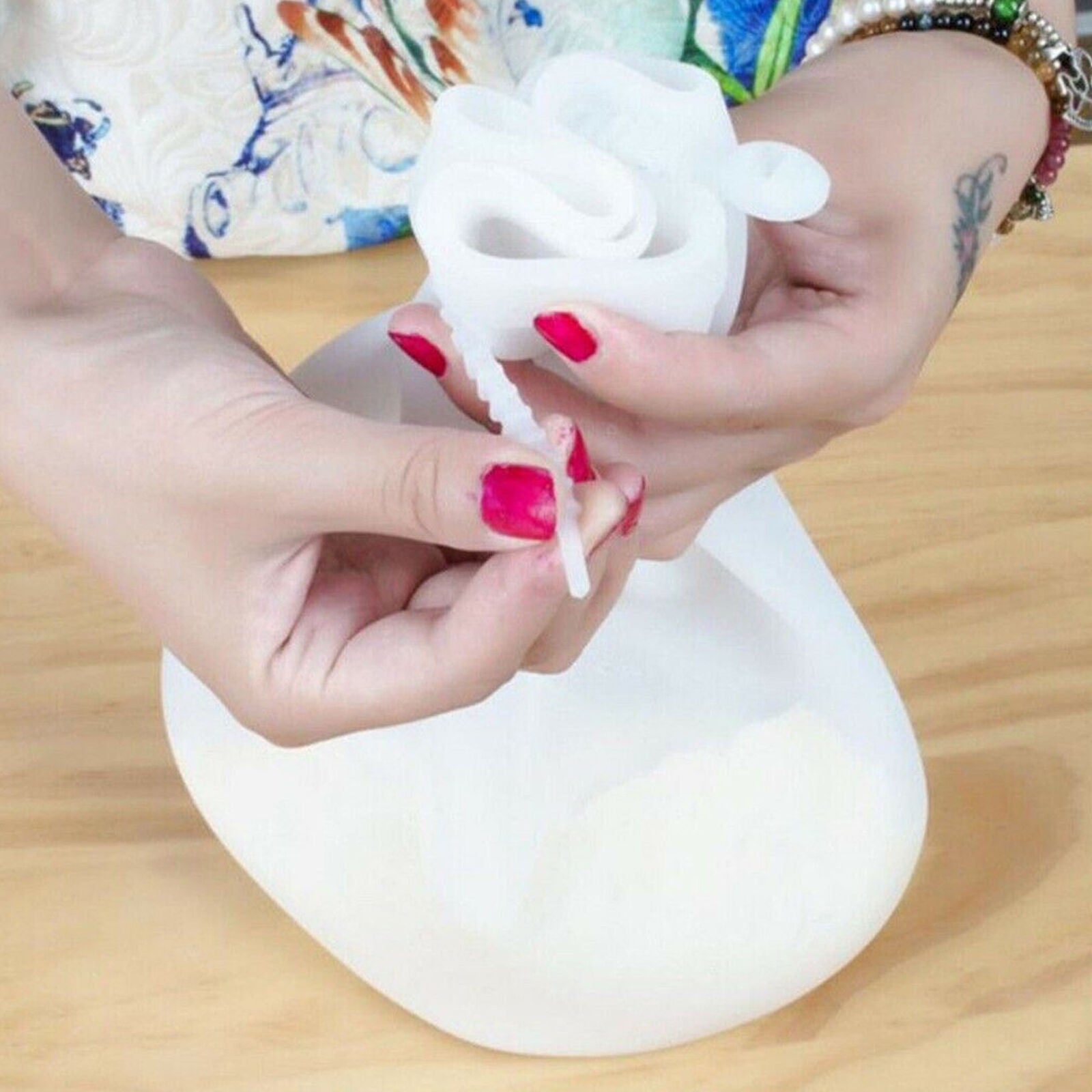 Dough Bag Silicone Kneading Bread Maker Mixing Flour Pastry Kitchen Mixer