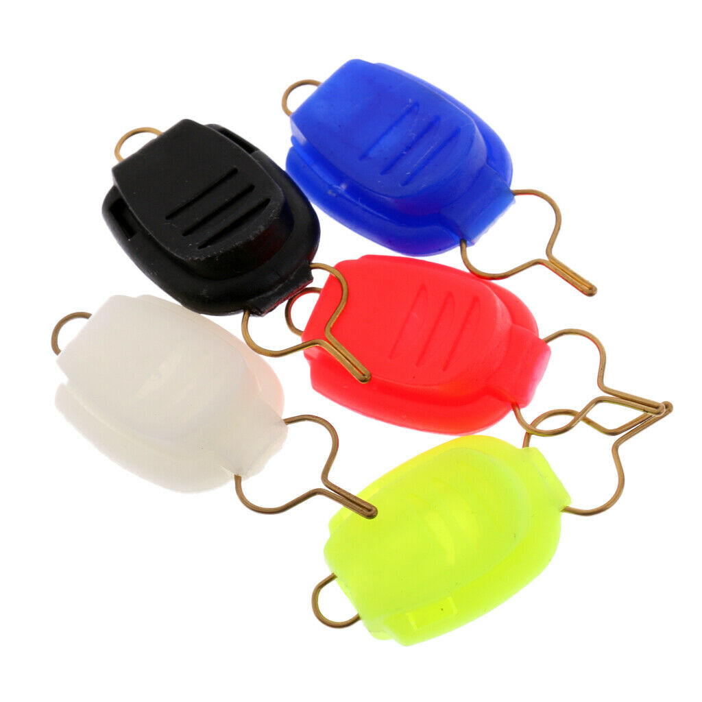 10Pc  Reel Line Stoppers Baitcasting Wire Buckle Holder Keeper Check