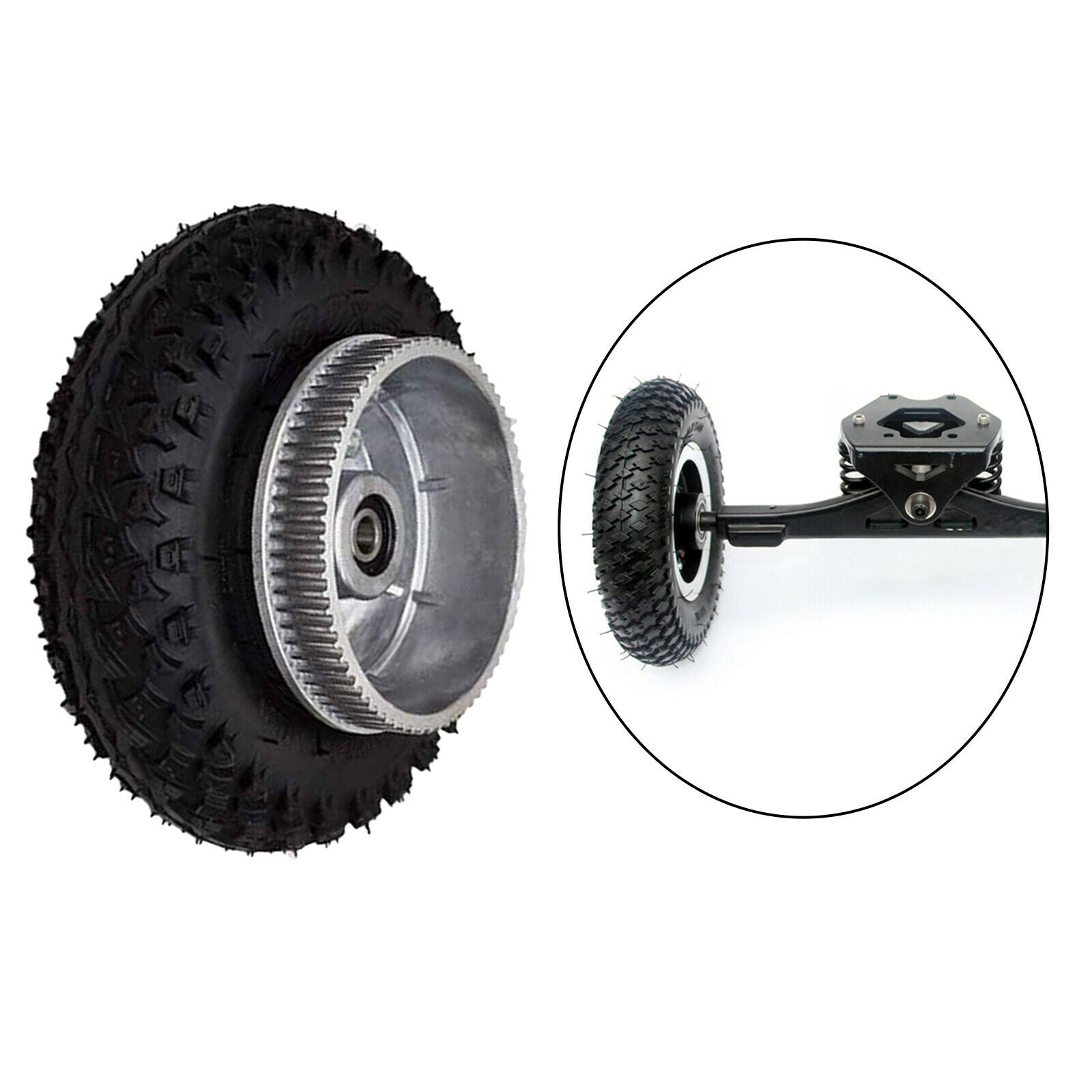 Electric Skateboard Parts Wheel Tire and Inner Tube 200x50mm Longboard
