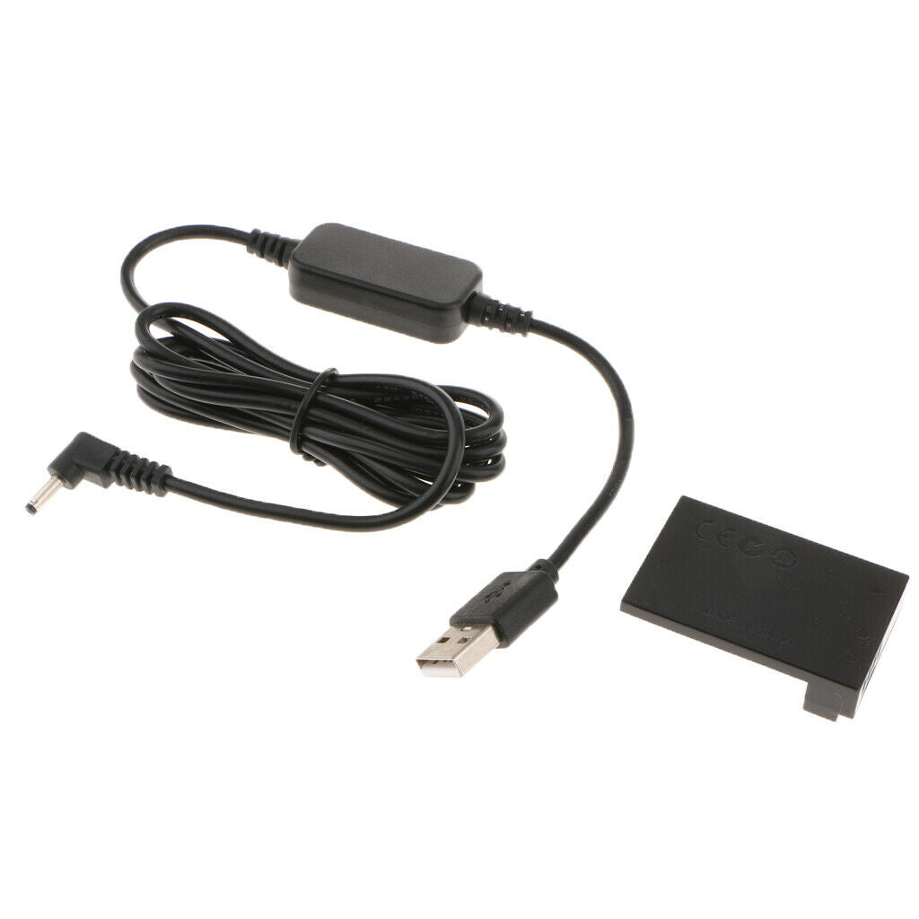 ACK-E15 USB Power Cable + DR-E15 DC Coupler For  100D Rebel SL1 Kiss X7