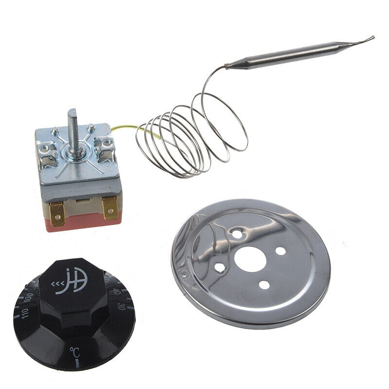AC 250V 16A 30-110C Temperature Control Capillary Thermostat for Electric OvenS9