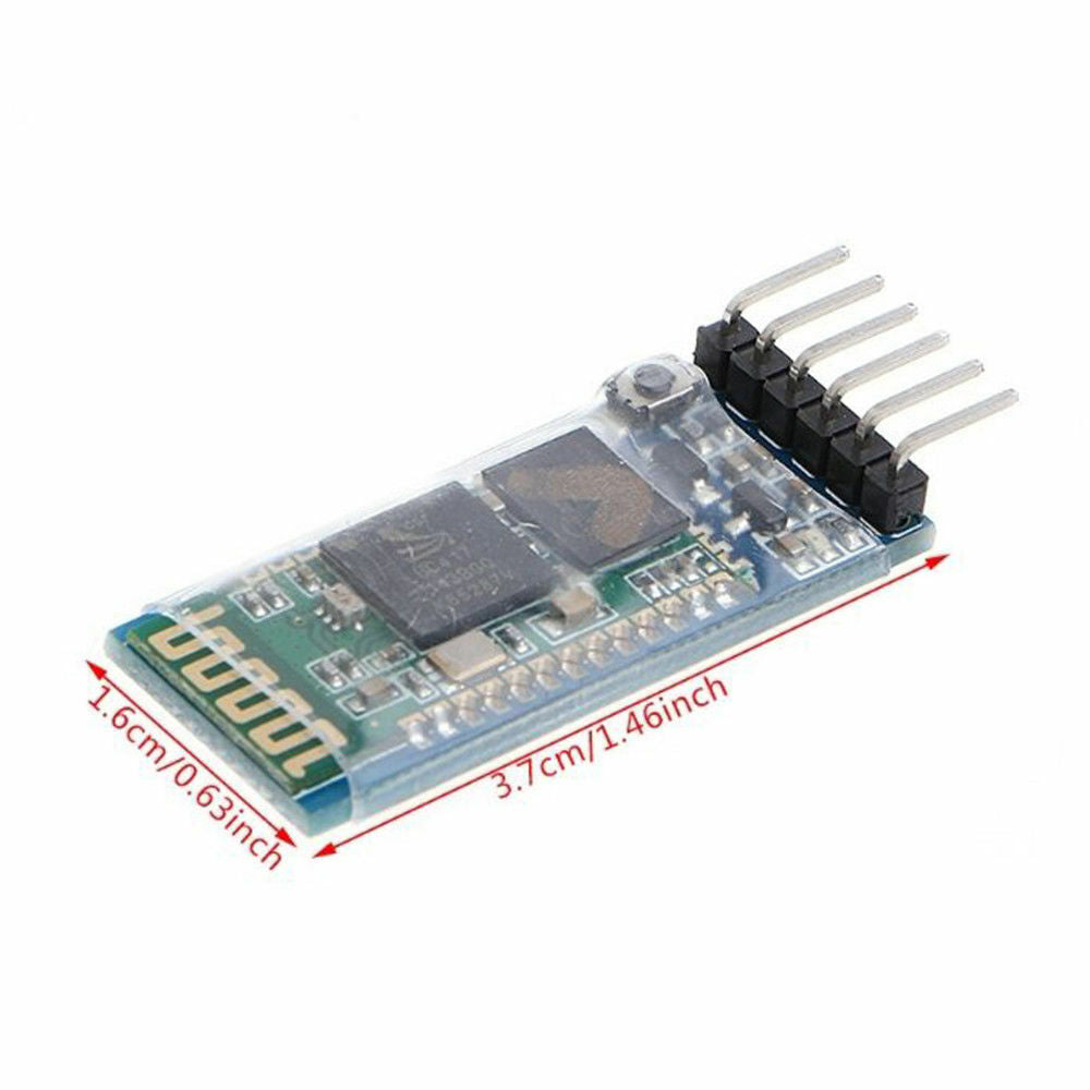 HC-05 Wireless Serial 6 Pin Bluetooth Transceiver Module RS232 Master Slave L99