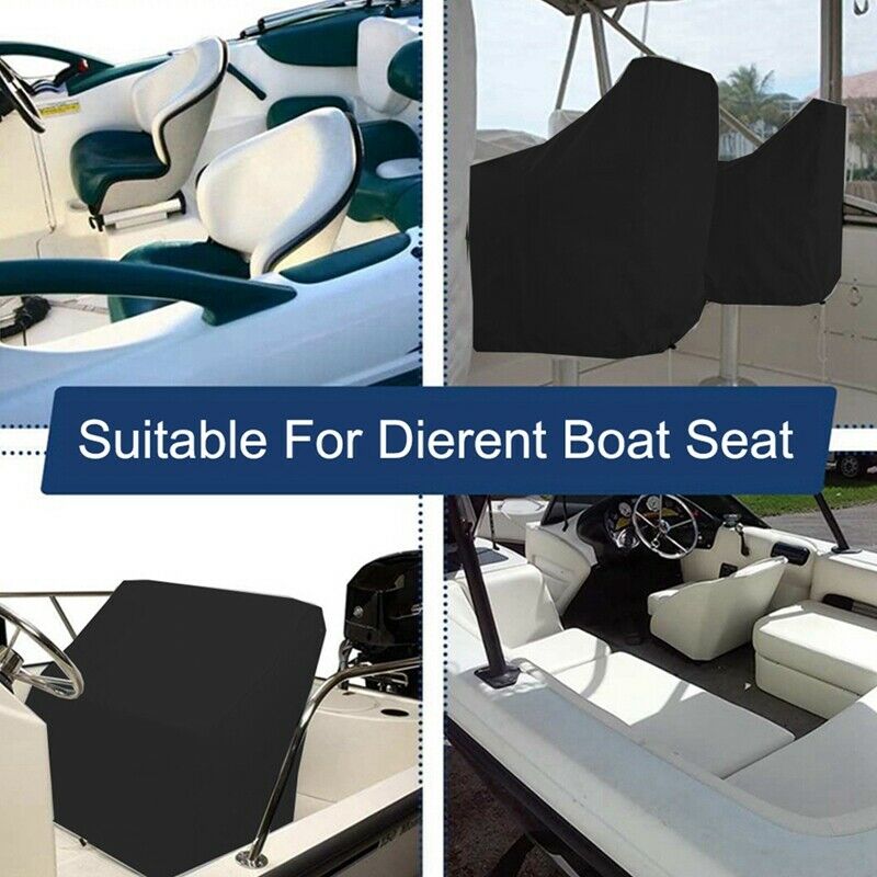 56X61X64cm Boat Seat Cover Waterproof Anti UV Dust Elastic Marine Folding SeL9Q5