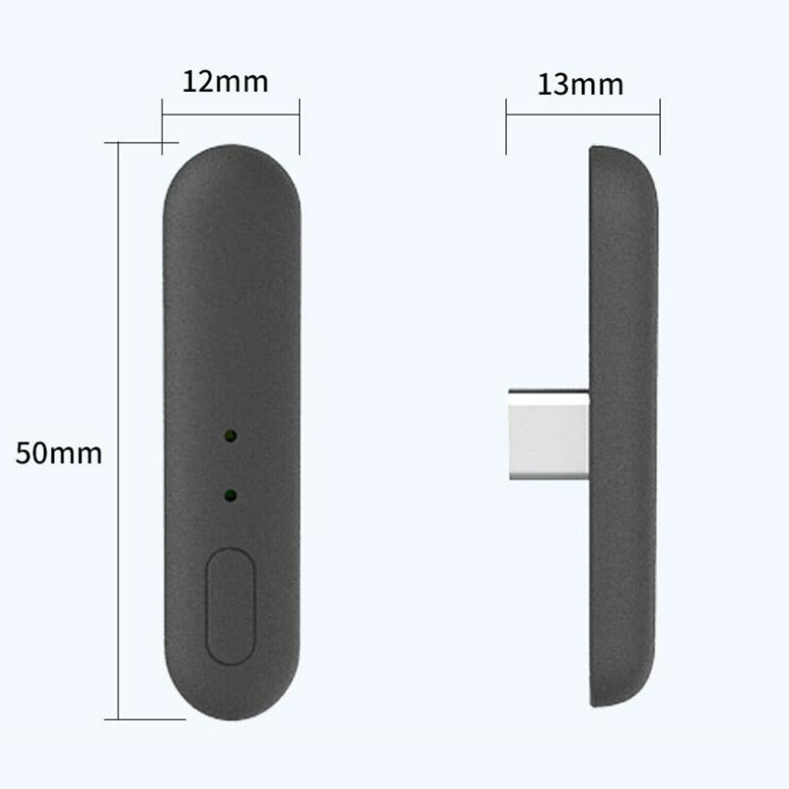 Bluetooth 5.1 Transmitter Converter Transceiver Type-C Low Latency Earbuds