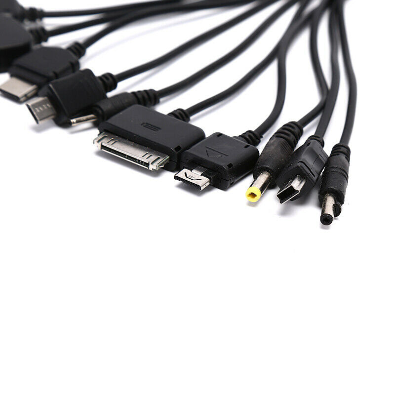 Universal 10 in 1 Multi-Function Cell Phone Game USB Charging Cable Charg.l8