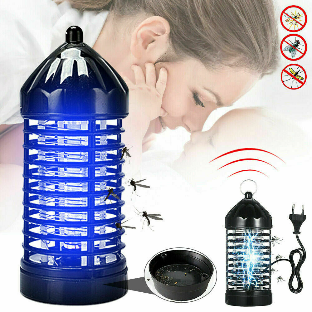 Electric LED Light Fly Bug Zapper Mosquito Insect Killer Trap Lamp Indoor Patio