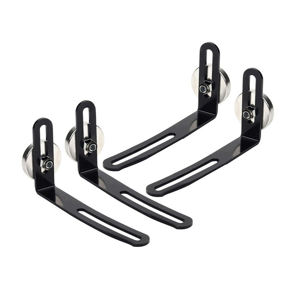 4 Piece L Shape Bracket Metal Body Bracket For Car RC 1/10 Axial SCX10