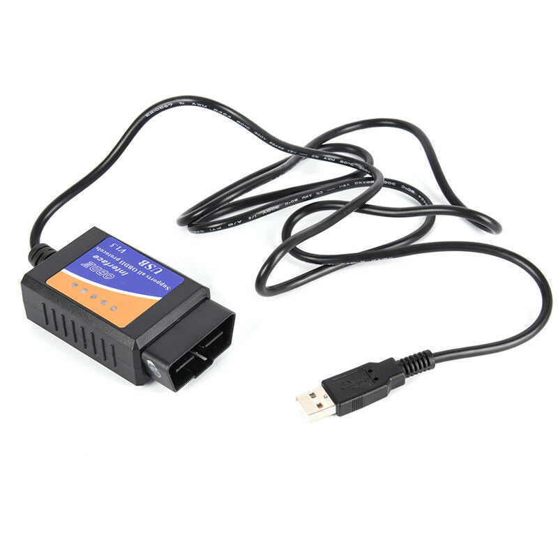 ELM327 USB Schnittstelle OBDII  Diagnose Auto Auto Scanners Scan Tool Kab  DD