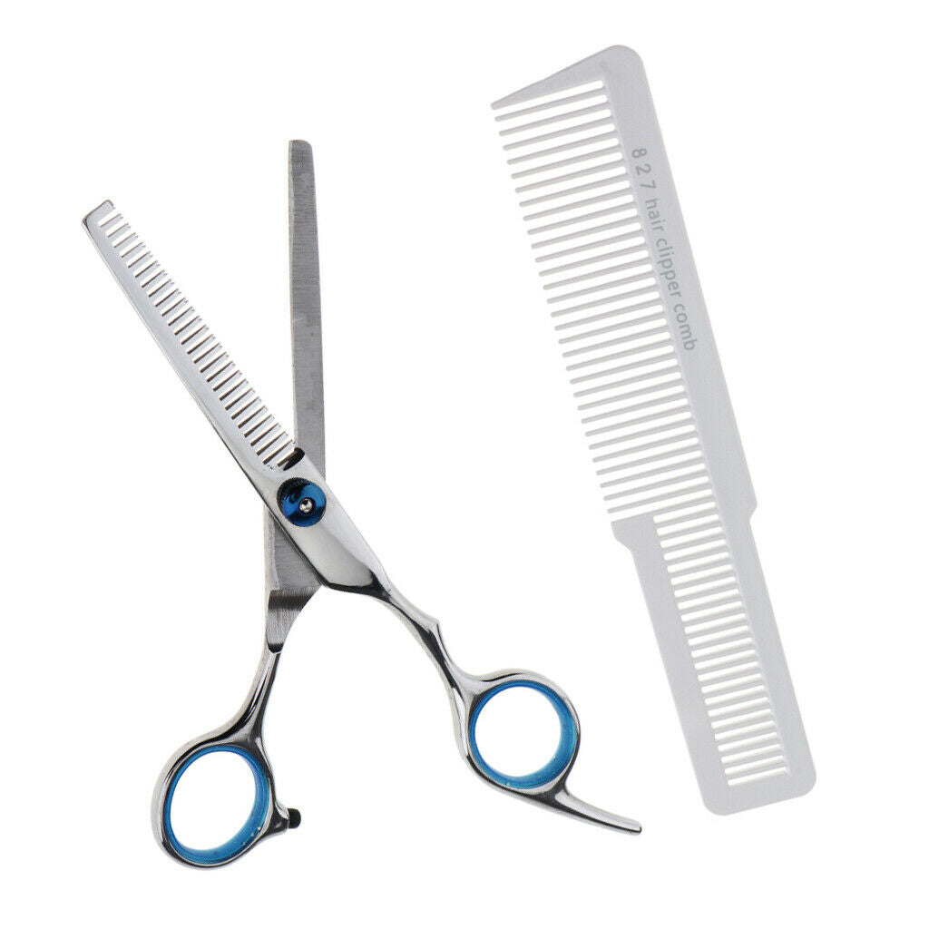 New Pro Hair Cutting Thinning Scissors Styling Design DIY  Comb