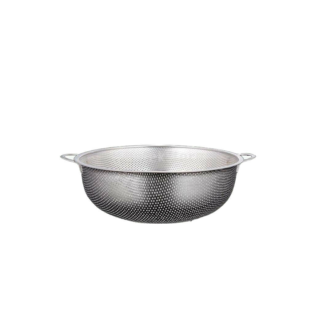 Stainless Steel Strainer Rice Sifter Dishwasher Safe Tableware Drainer 38cm