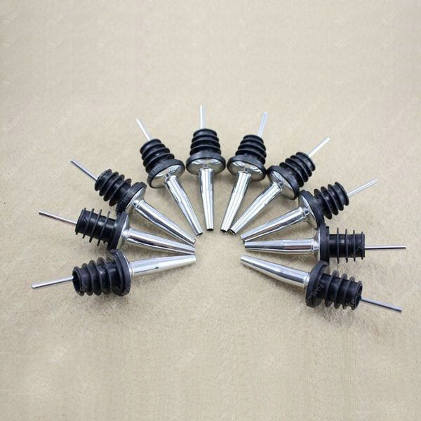 10x Stainless Steel Bottle Spouts Spirit Liquor Pourer