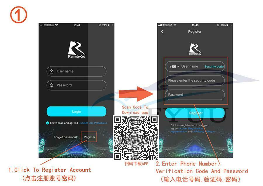 Car One-Key Engine Start Stop Button BT Smart Start System App Smartphone Remote