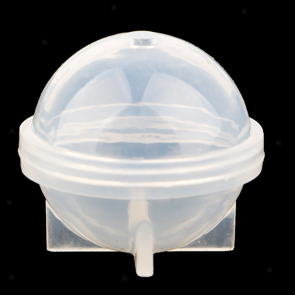 5 Sets Sphere Crystal Silicone Jewelry Making Mold DIY Dried Flower Ornament