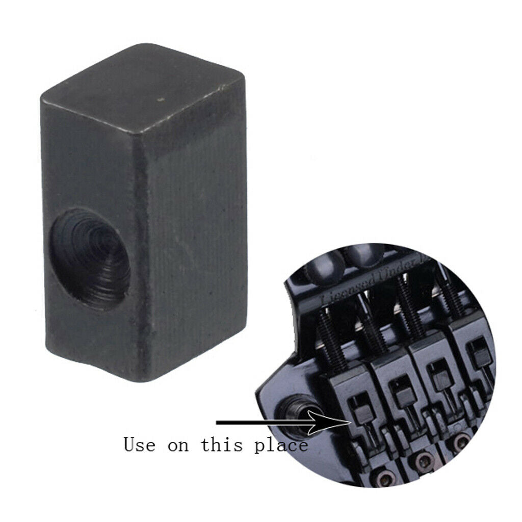 Pack of 12 Metal String Iron Block for Electric Guitar Replacement Parts