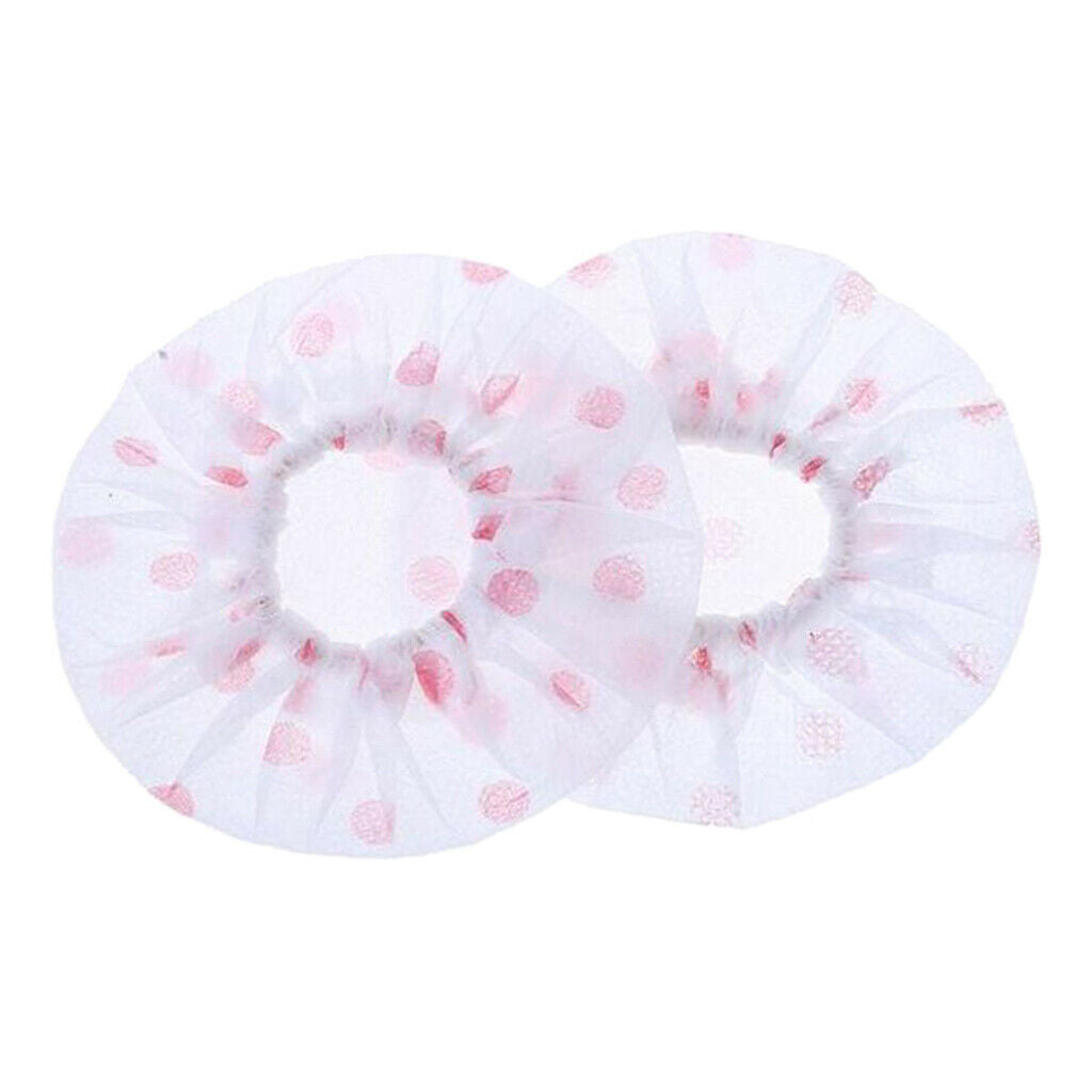 200 Pieces Disposable Microphone Cover Karaoke Mic Non-woven Fabric Covers