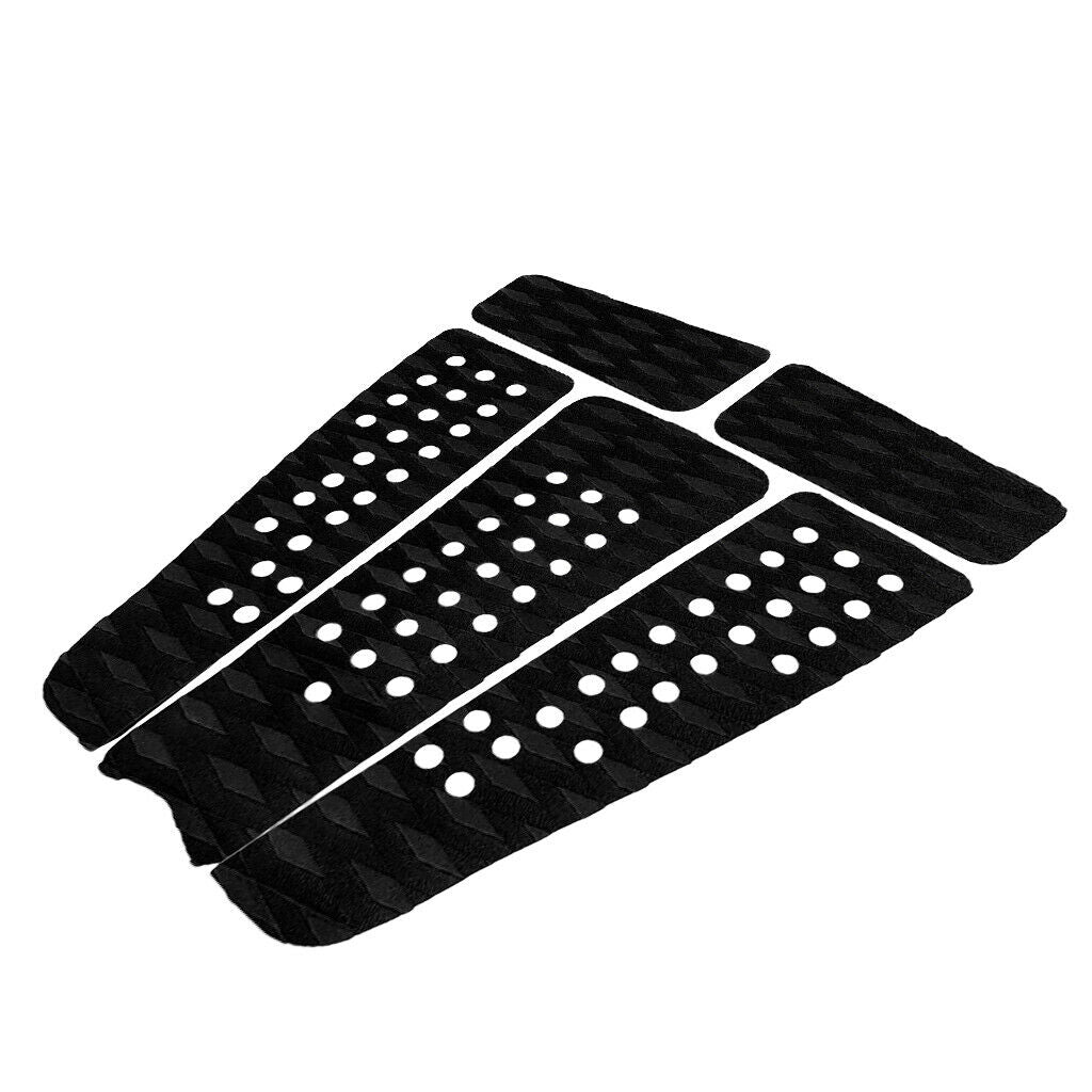 9 Pieces Non-slip Black EVA Surfboard Surf Traction Pad