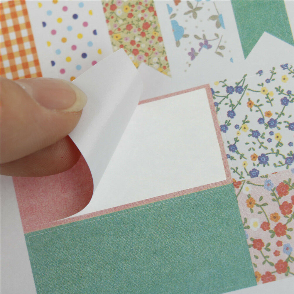 4Pcs Dot Canvas Stickers For DIY Scrapbooking Planner Cardmaking Journalin.l8