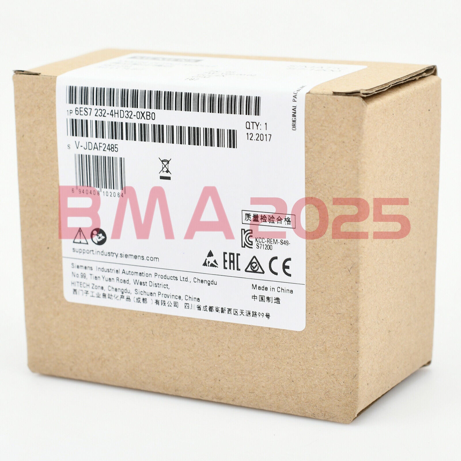 New 6ES7 232-4HD32-0XB0 6ES7232-4HD32-0XB0 1year warranty DHL Free Ship SM9T