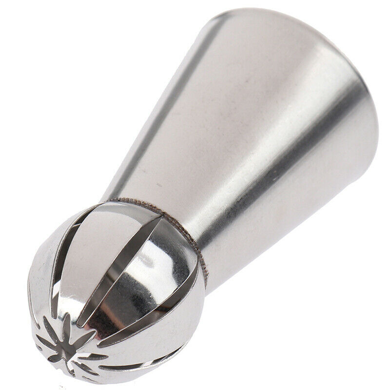 4* Russian Piping Nozzle Sphere Ball Icing Confectioners Pastry Tip Diy C.l8