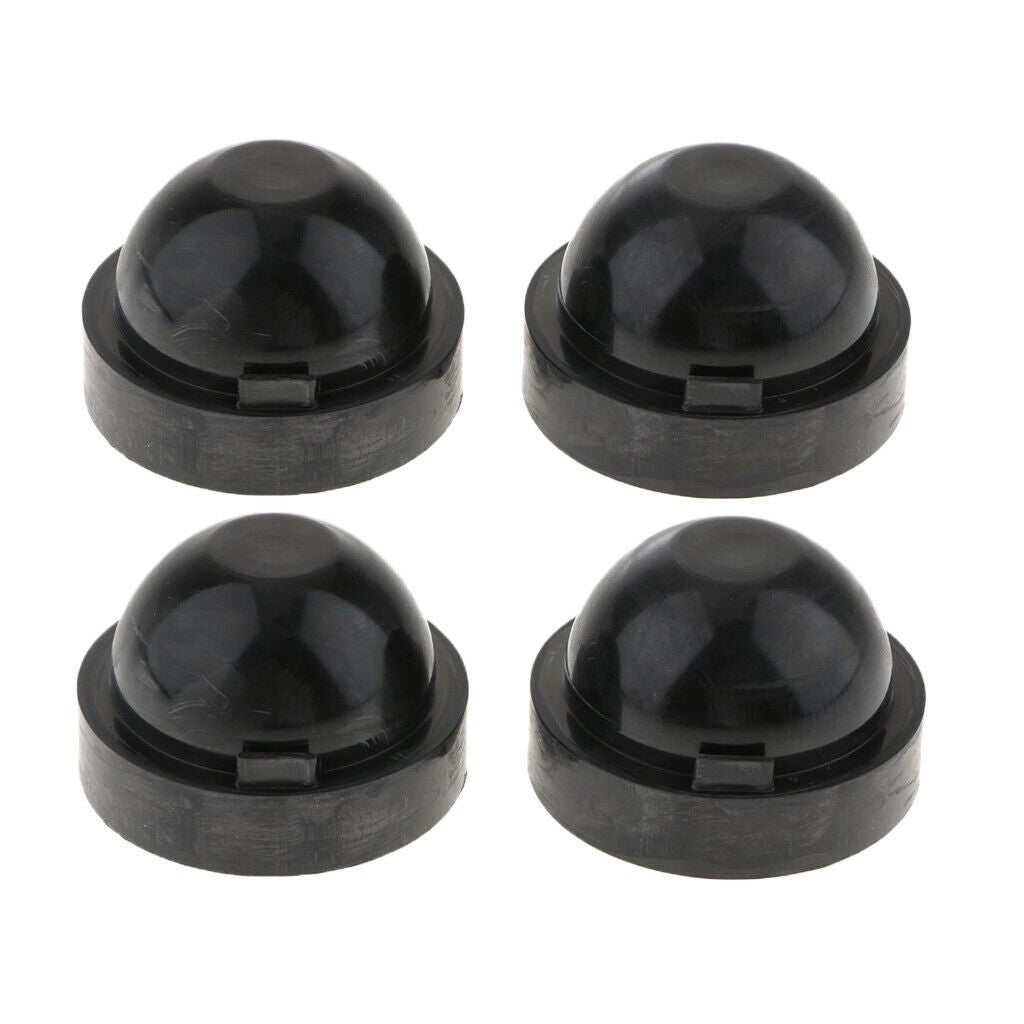 4PCS Inner Dia Rubber Housing Seal Dust Cover for Car LED HID Headlight 85mm