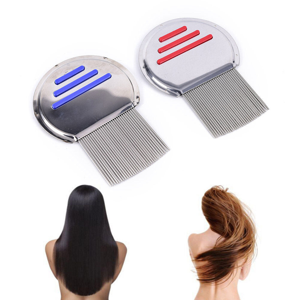 hair lice comb brushes terminator egg dust nit free removal stainless stee.l8