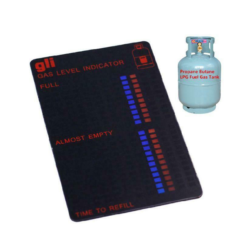 Plastic Liquid Crystal Black Practical Propane Gas Tank Liquid Level Indicator