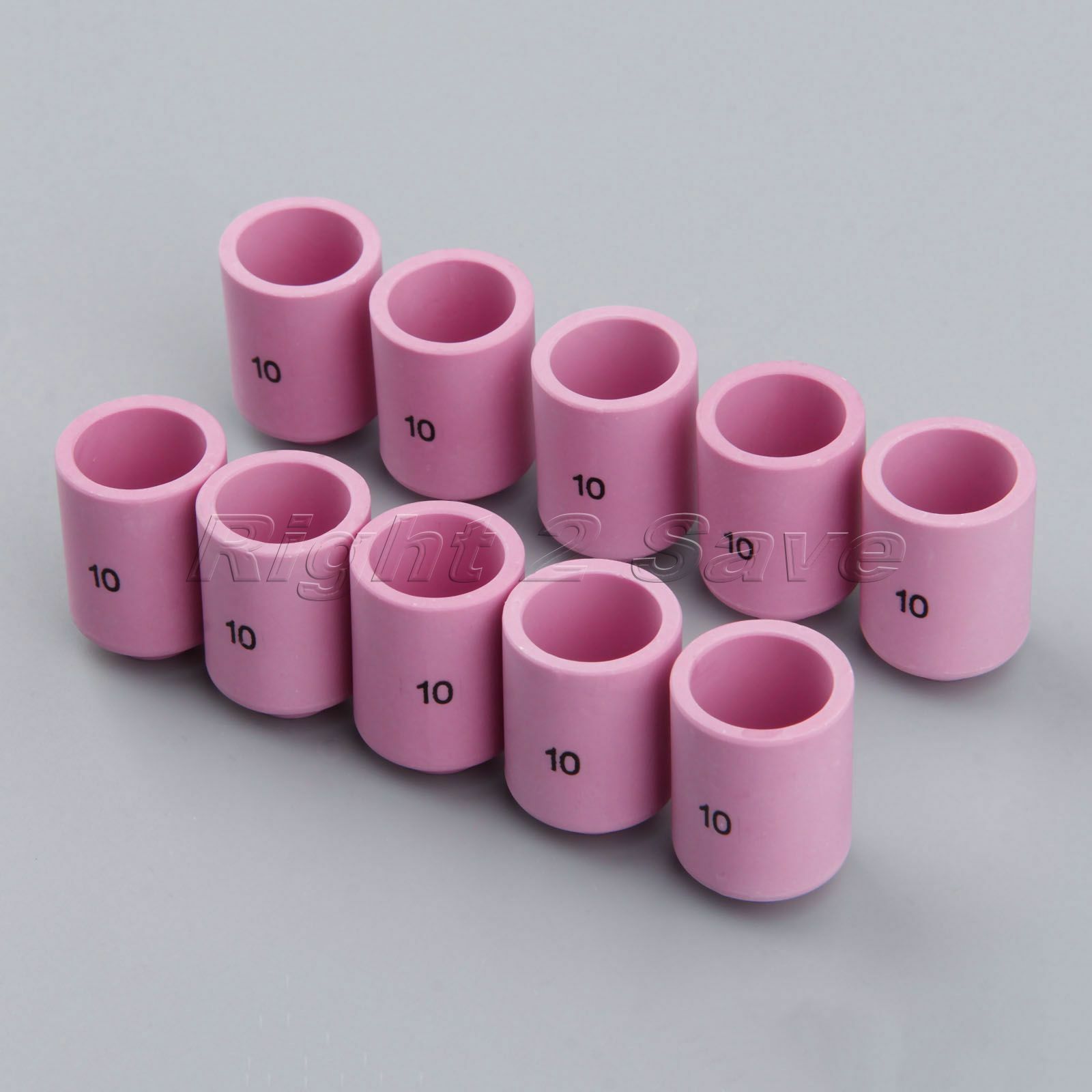 For 9 20 And 25 Torches Durable Ceramic TIG Welding Cup Nozzle 13N13 #10 10Ã—
