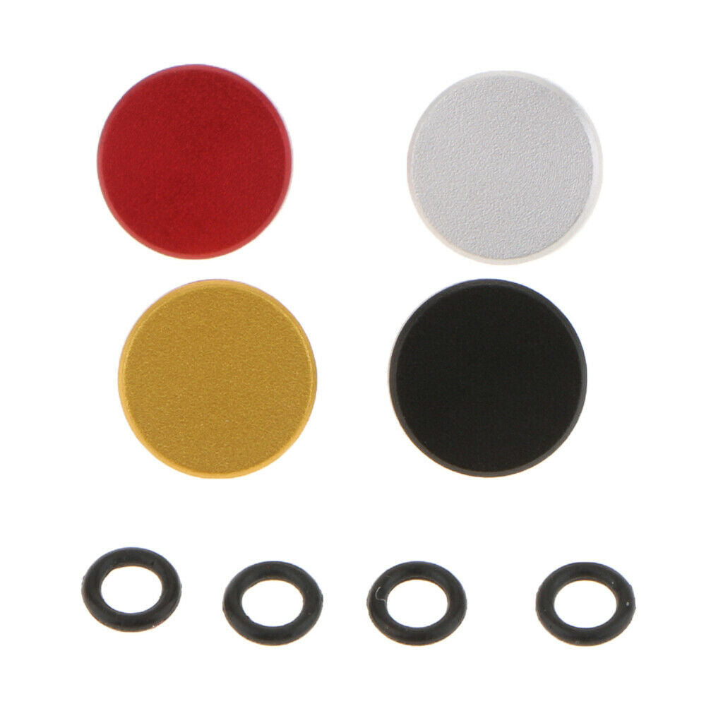 4 Pieces Flat Bulged Surface Release Button for   Hasselblad Canon