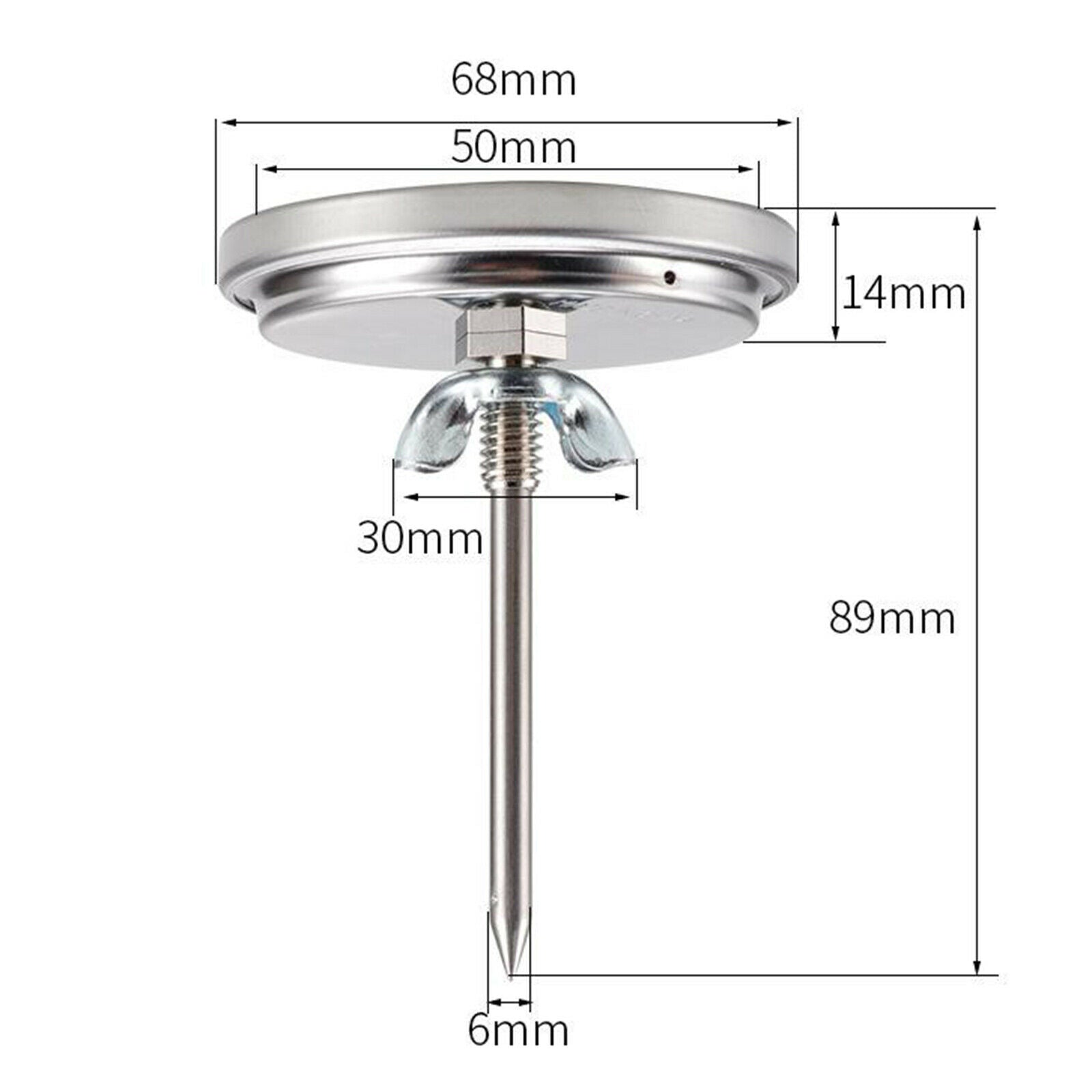 Practical Oven Thermometer Grill Instant Read Temperature Gauge Kitchen