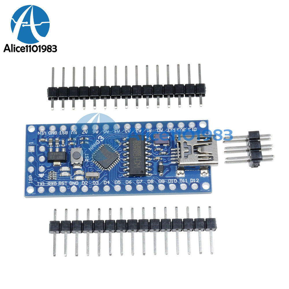 USB Nano V3.0 ATmega168 16M 5V Mini-controller CH340 For Arduino