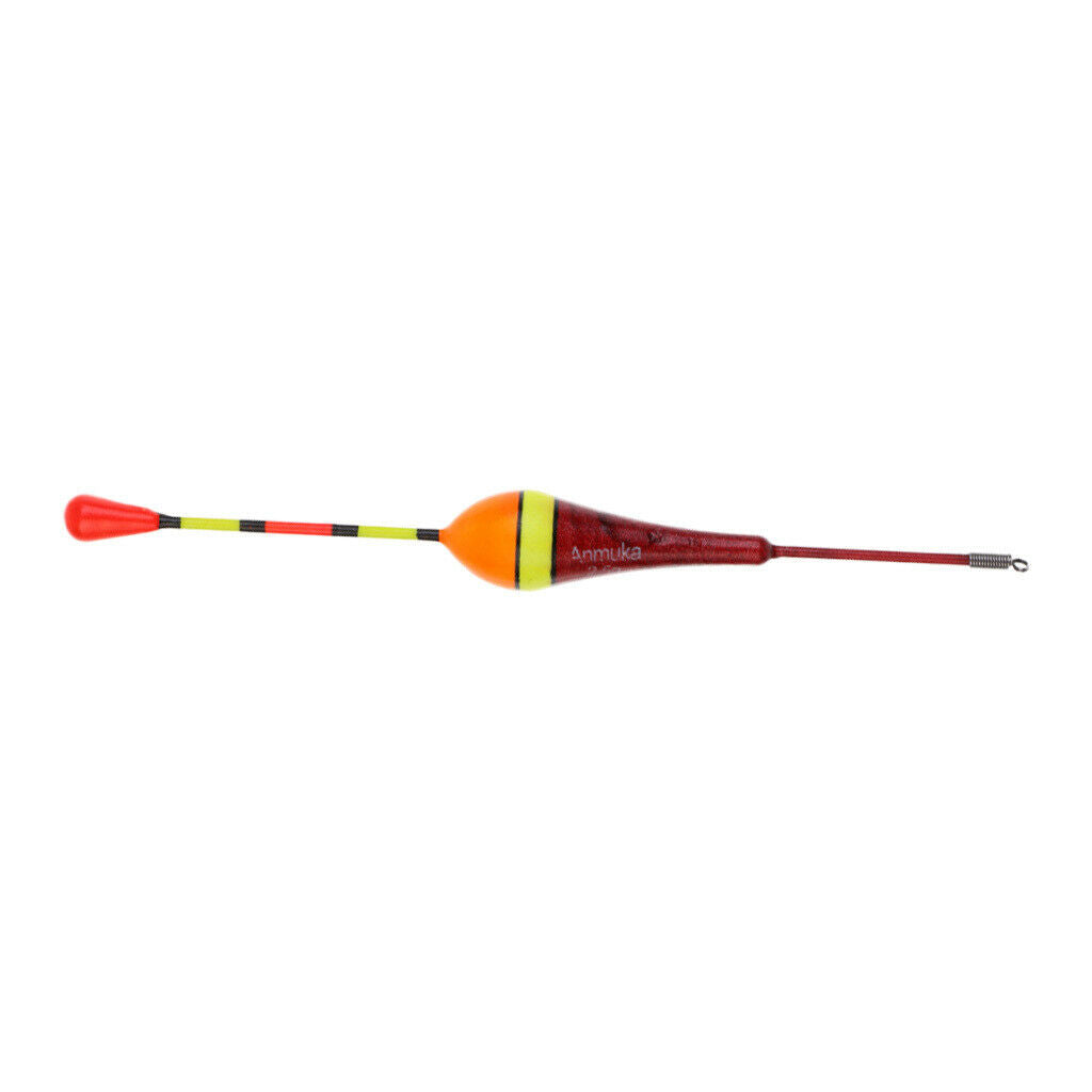 10 pieces 2.5g fishing paulownia wooden float bobber carp coarse fishing red