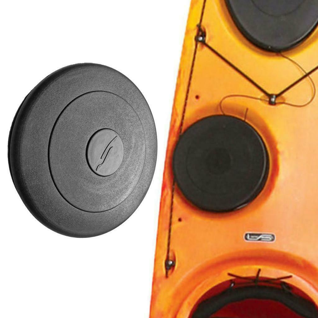 Kayak Valley Replacement Round Hatch Cover Non-Slip Fit for V C P Black NEW