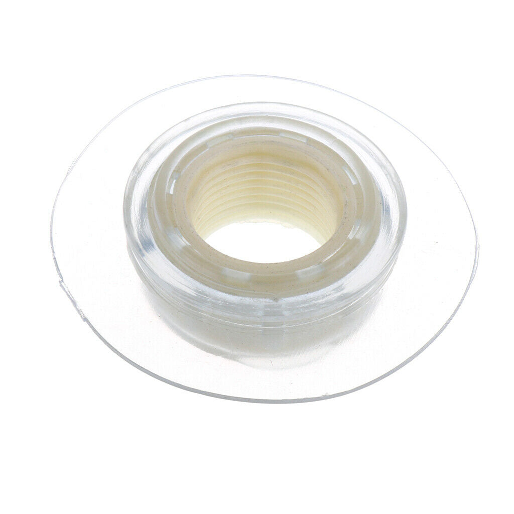 White Plastic Kayak Air Valve Adapter & 22mm Air Valve Base Replacement Spare