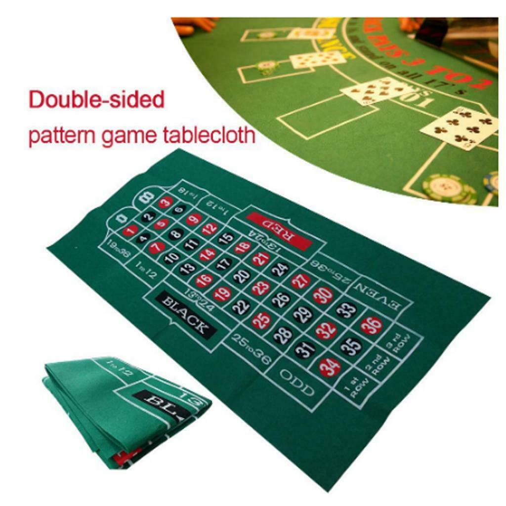 Casino Poker Playing Gaming Table Top Felt Tablecloth Non-woven Board Game